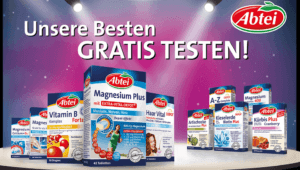 3 Abtei Produkte gratis testen und Geld zurück bekommen